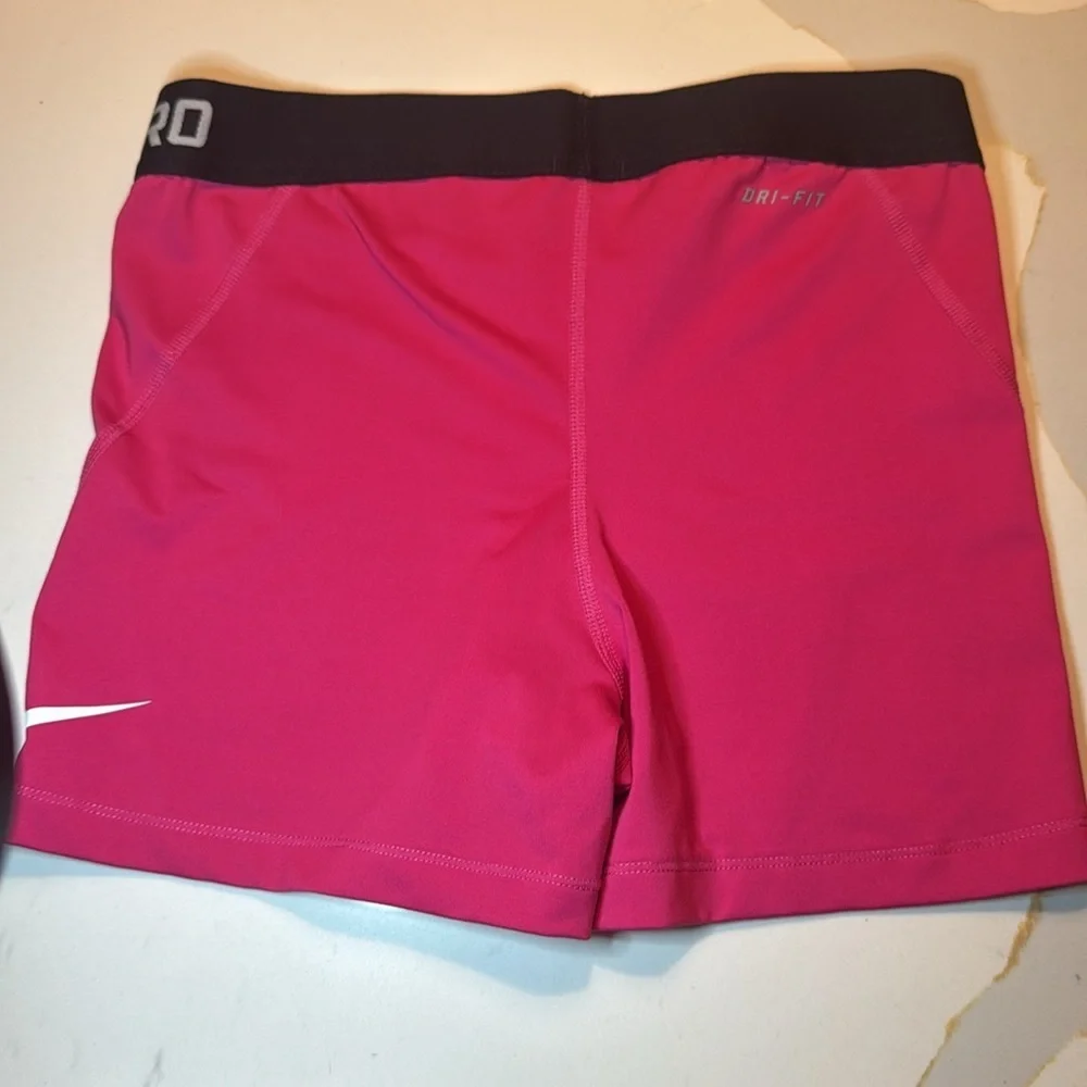 Nike Women's Vibrant Pink Bike Shorts